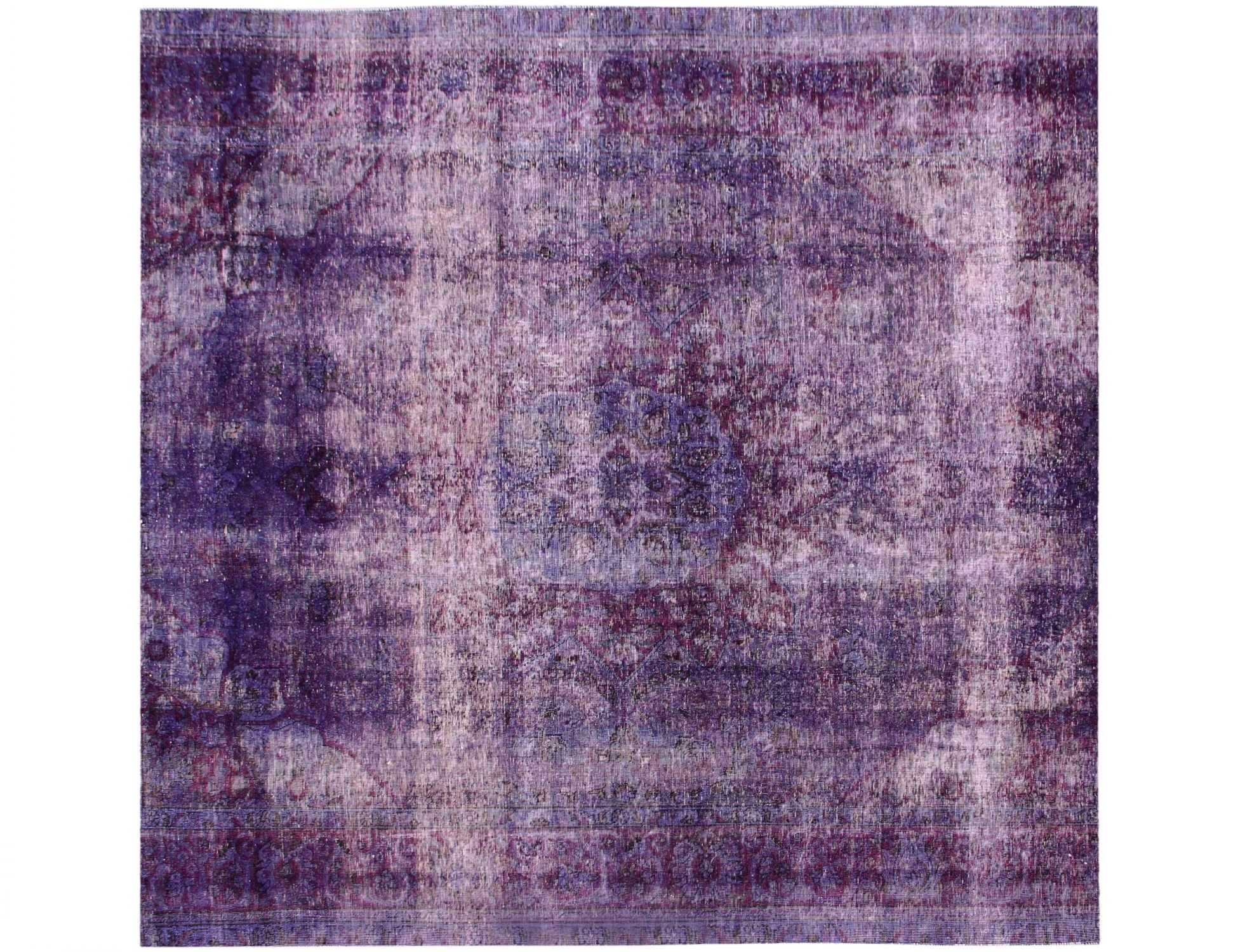 Tappeto vintage persiano  viola <br/>278 x 278 cm