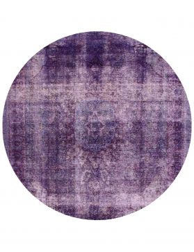 Persischer Vintage Teppich 278 x 278 lila
