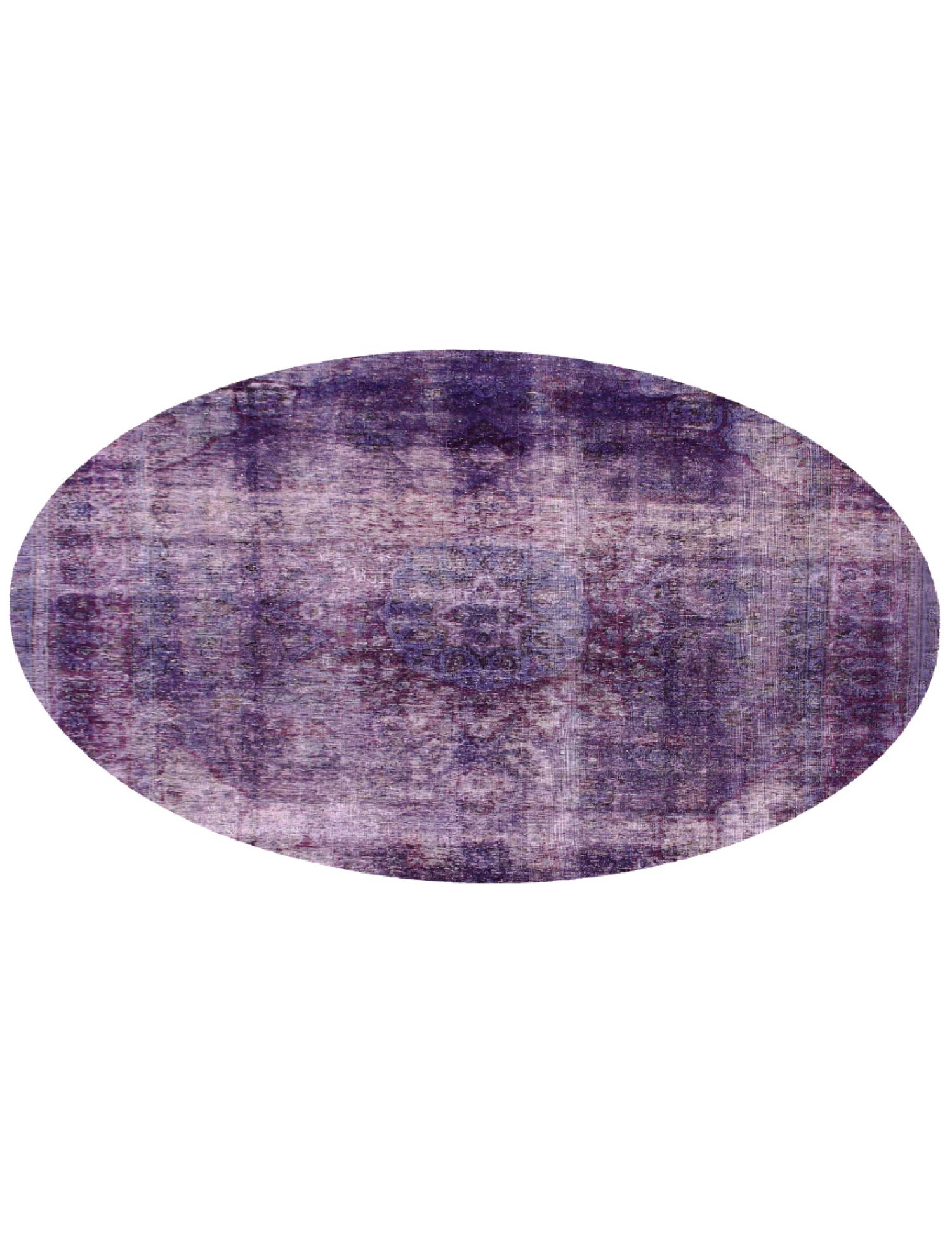 Persischer Vintage Teppich  lila <br/>278 x 278 cm