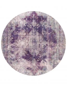 Tapis Persan vintage 287 x 287 violet