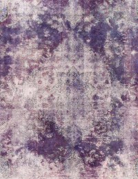 Lilla Persien Persisk Vintagetæppe 287 x 287 cm - view 1