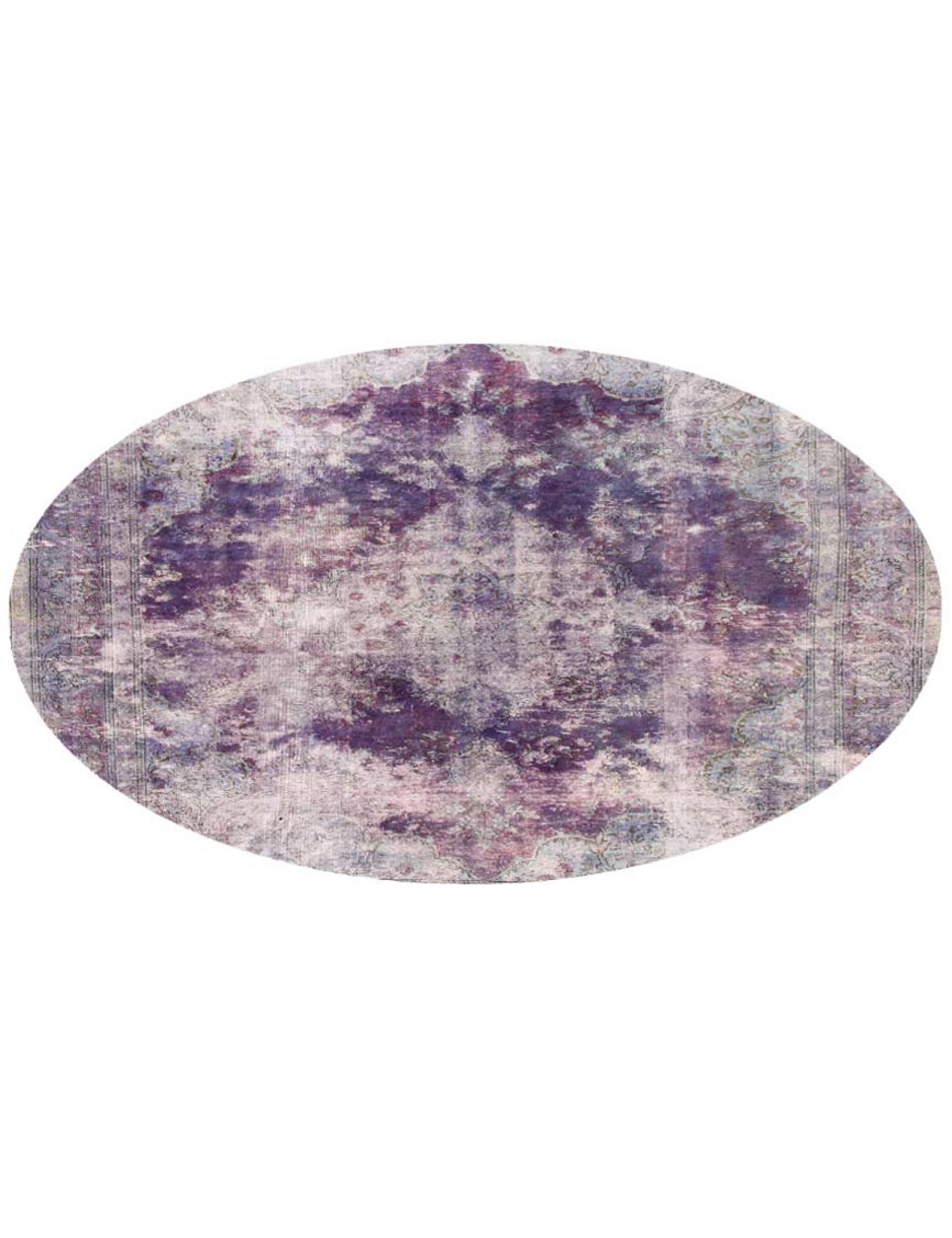 Persischer Vintage Teppich  lila <br/>287 x 287 cm