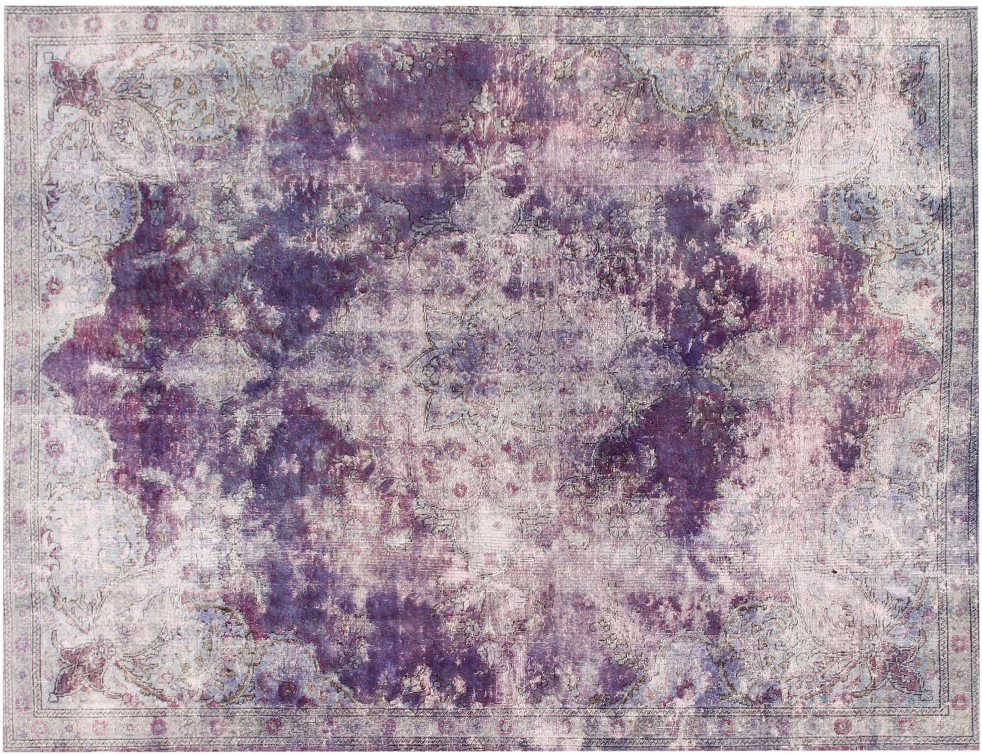 Tappeto vintage persiano  viola <br/>307 x 220 cm