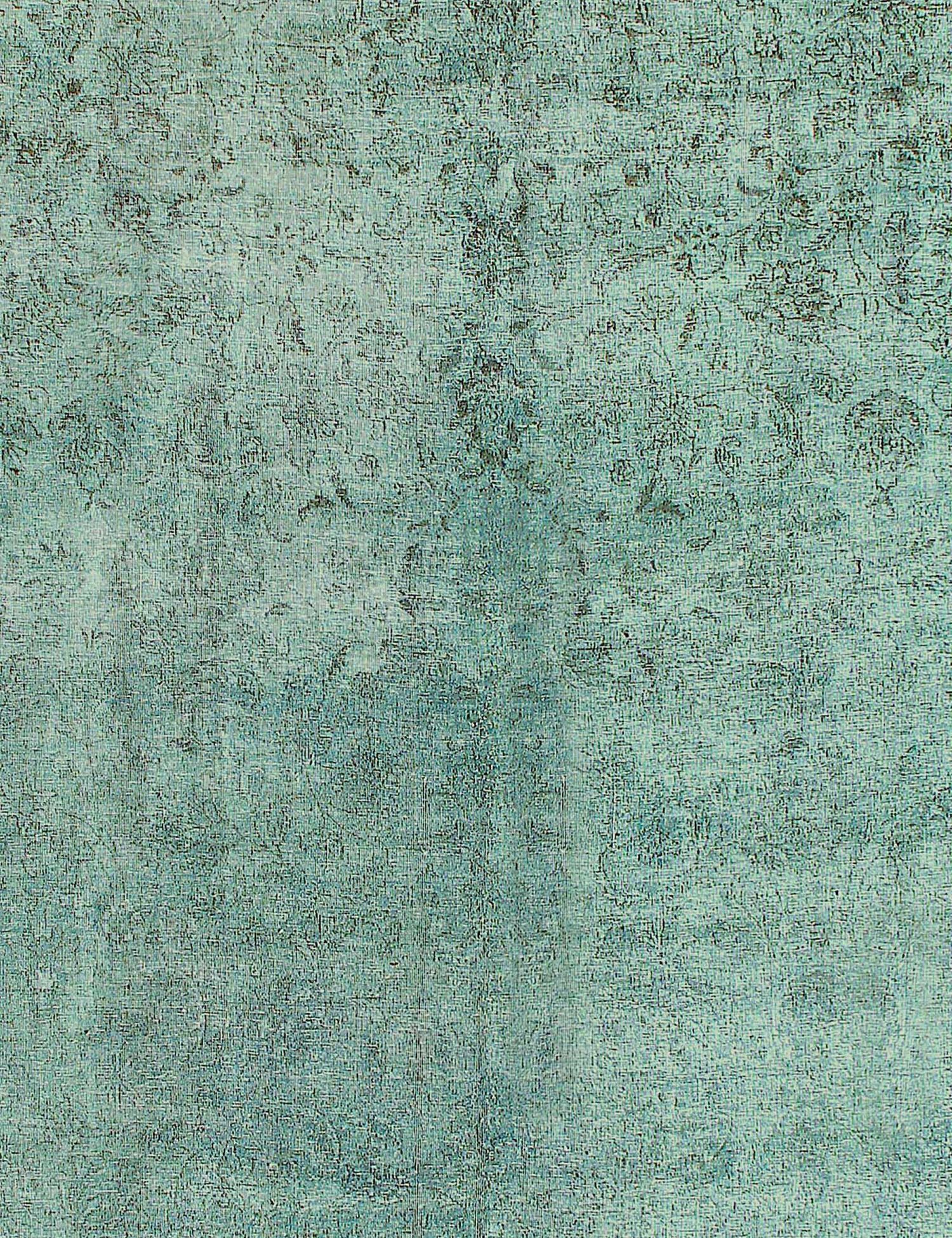 Persischer Vintage Teppich  türkis <br/>360 x 295 cm