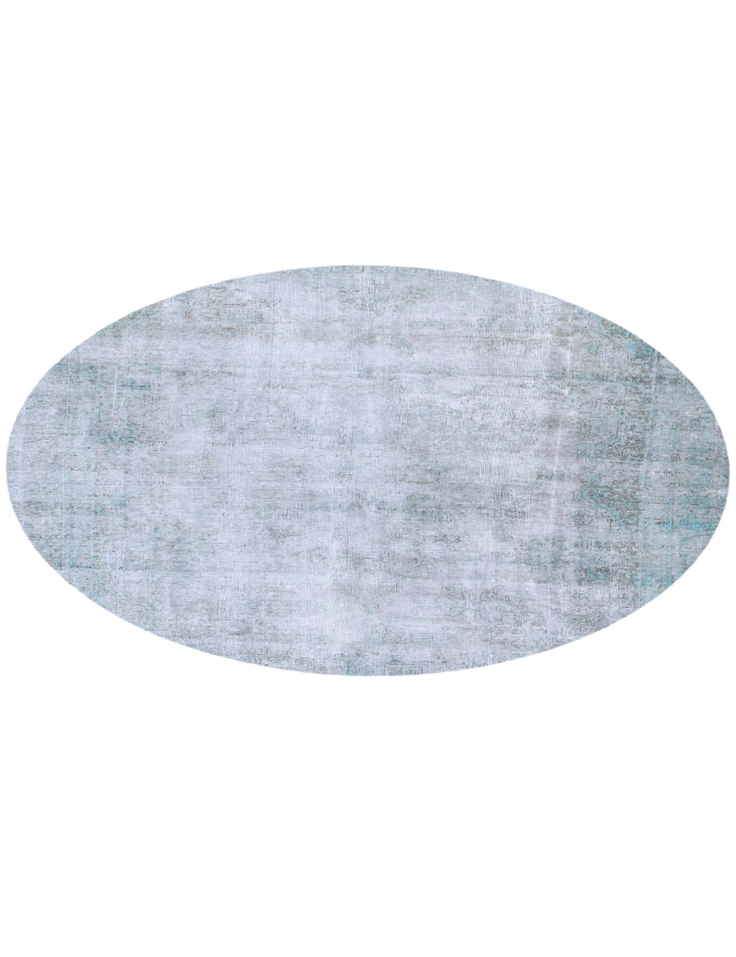 Persischer Vintage Teppich  türkis <br/>245 x 245 cm