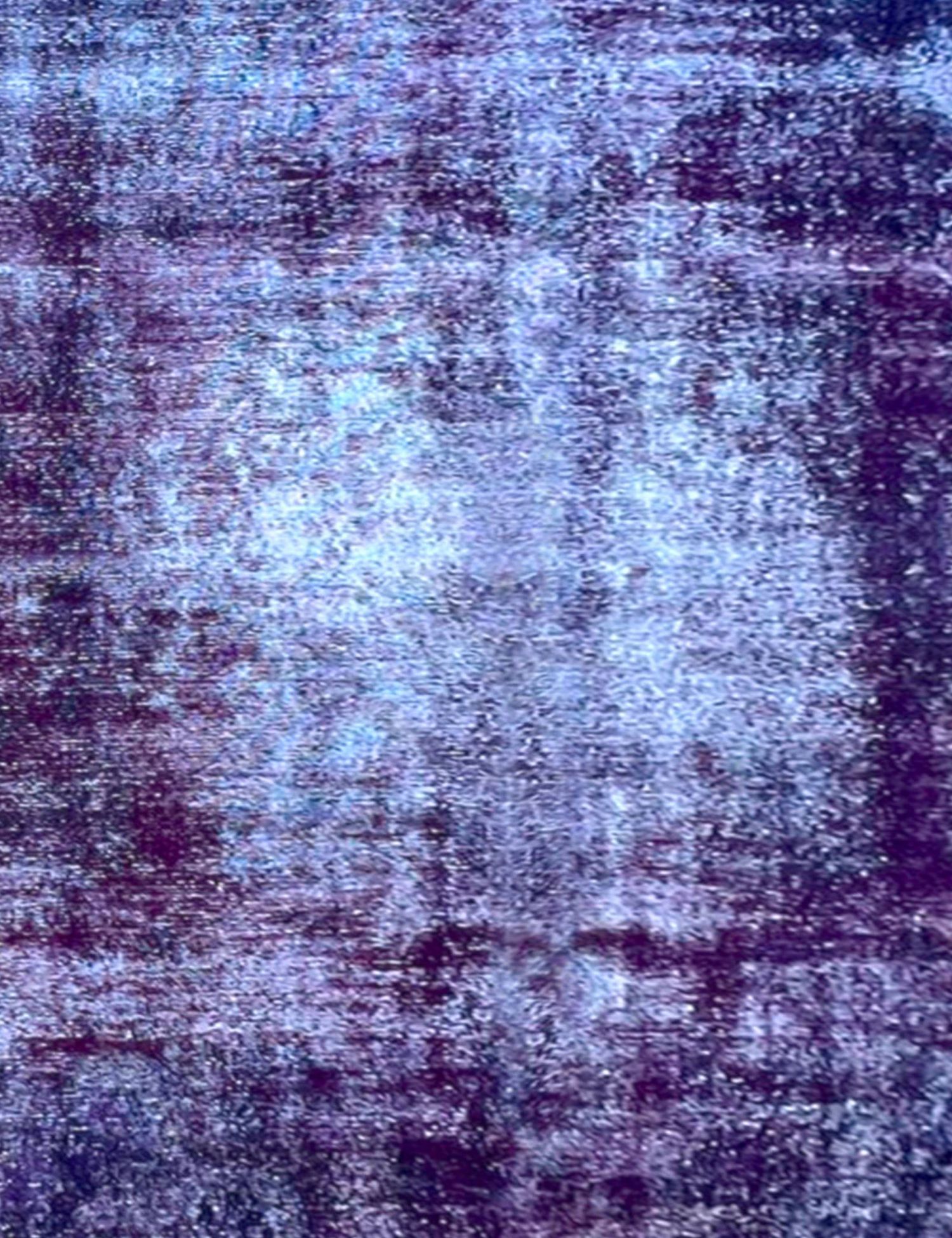 Persischer Vintage Teppich  lila <br/>296 x 296 cm