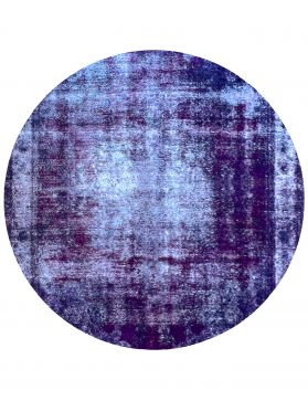 Round  Vintage Carpet  purple  <br/>296 x 296 cm