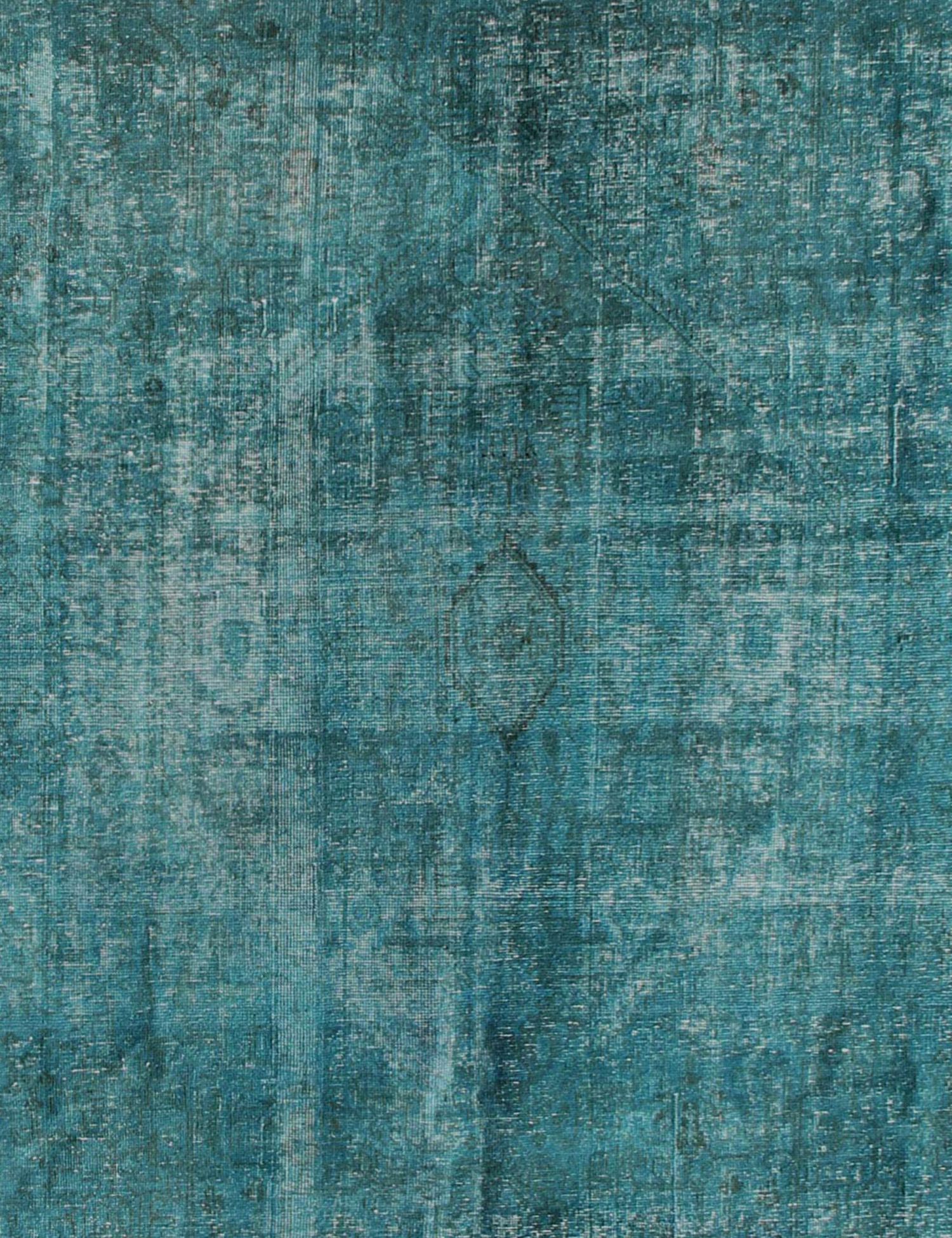 Persischer Vintage Teppich  türkis <br/>290 x 290 cm