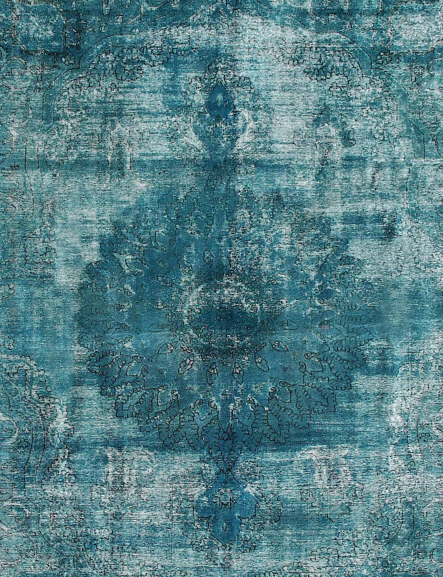 Persischer Vintage Teppich  türkis <br/>320 x 273 cm