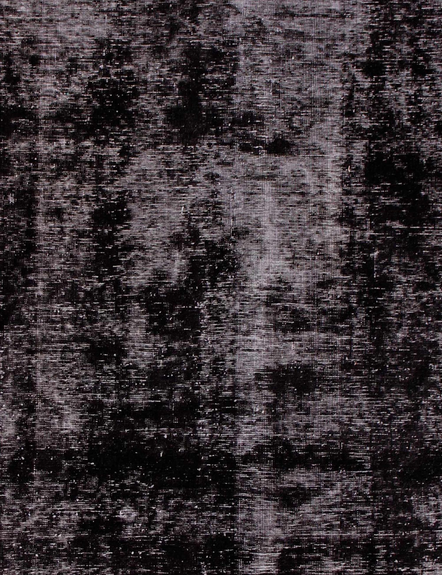 Persischer Vintage Teppich  schwarz <br/>210 x 210 cm
