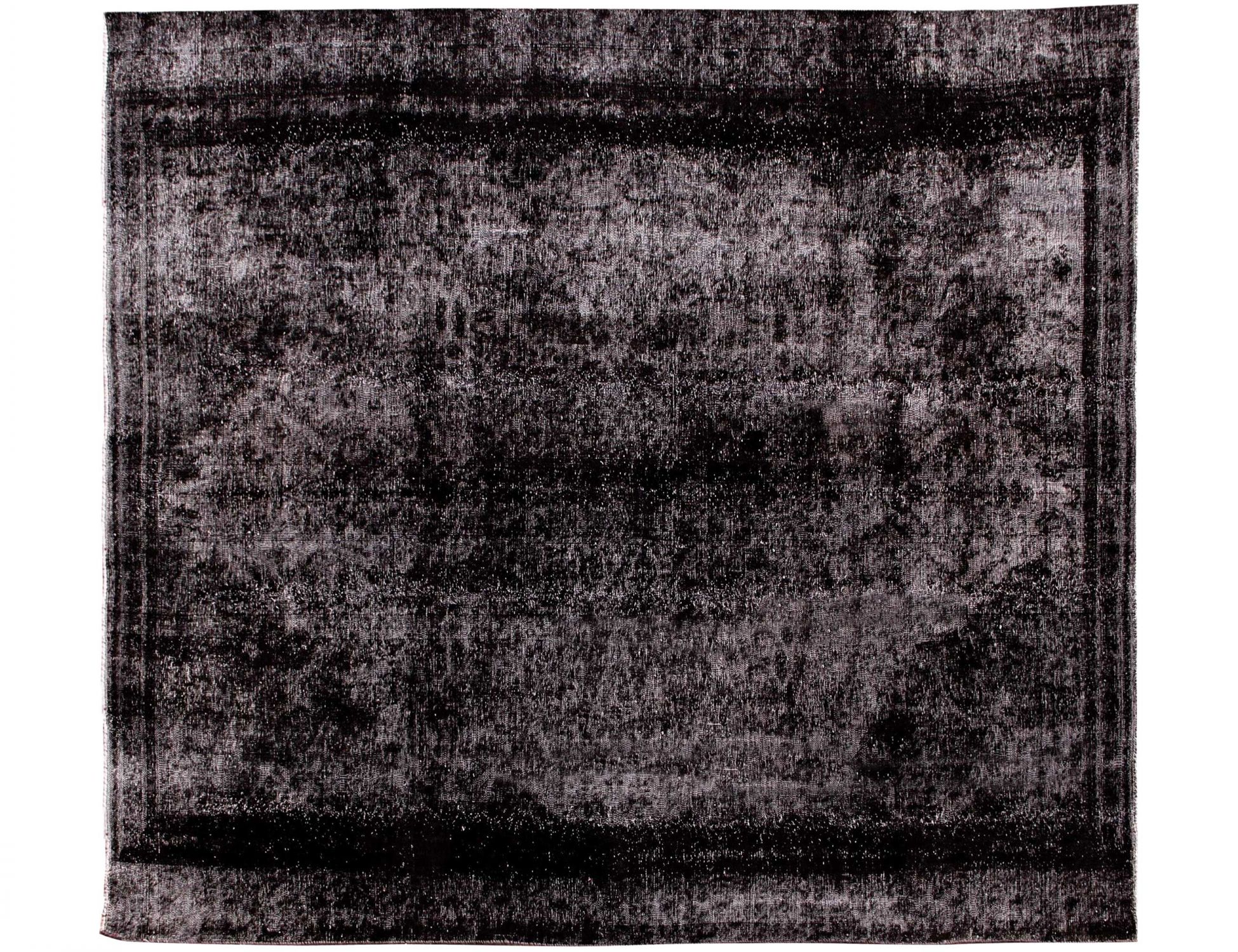 Tappeto vintage persiano  nero <br/>260 x 260 cm