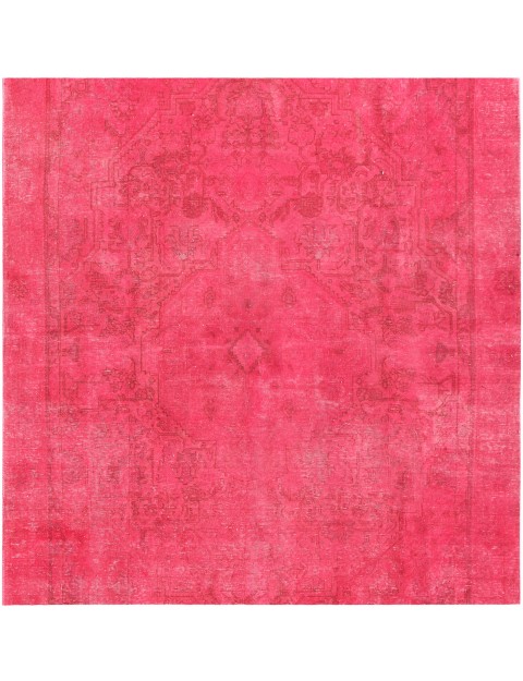 Rot Persien Persischer Vintage Teppich 184 x 184 cm
