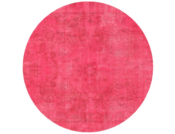 Röda Persien Persisk vintage matta  184 x 184 cm