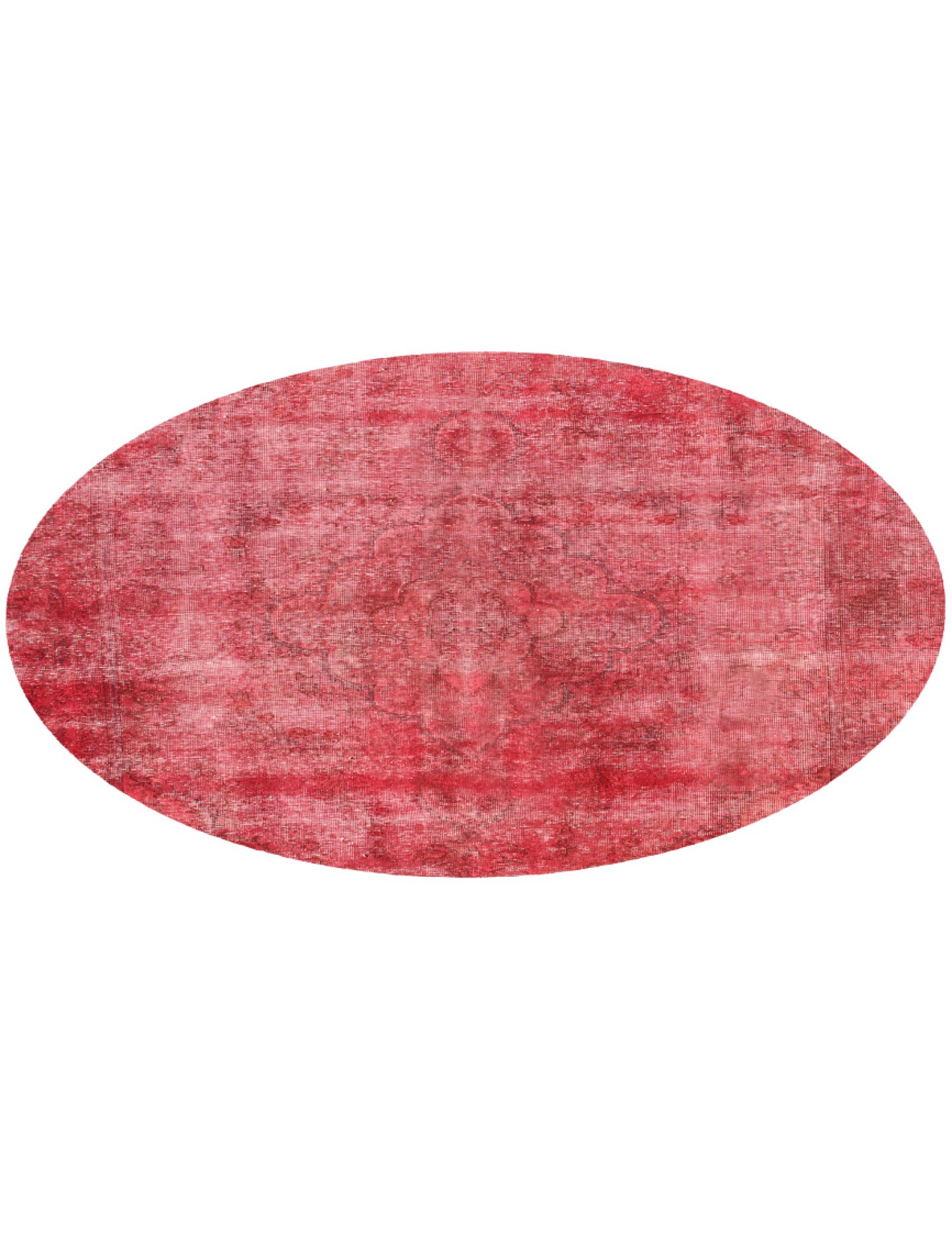 Persischer Vintage Teppich  rot <br/>180 x 180 cm