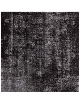 Persisk vintage matta 225 x 225 svart