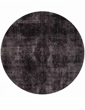 Tappeto vintage persiano  nero <br/>204 x 204 cm
