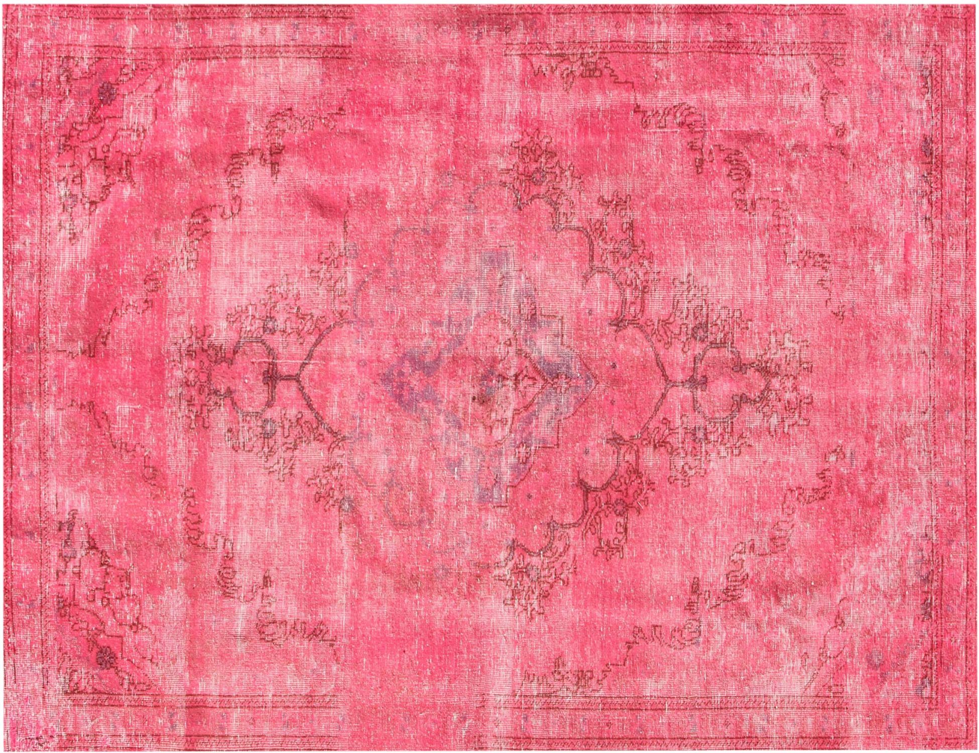 Tappeto vintage persiano  rosa <br/>237 x 144 cm