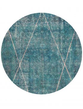 Round  Vintage Carpet  green  <br/>180 x 180 cm