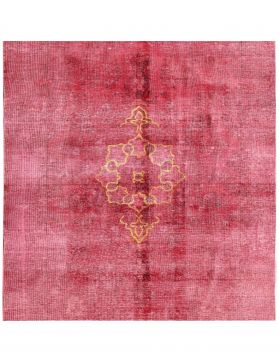 Persischer Vintage Teppich 188 x 188 rot