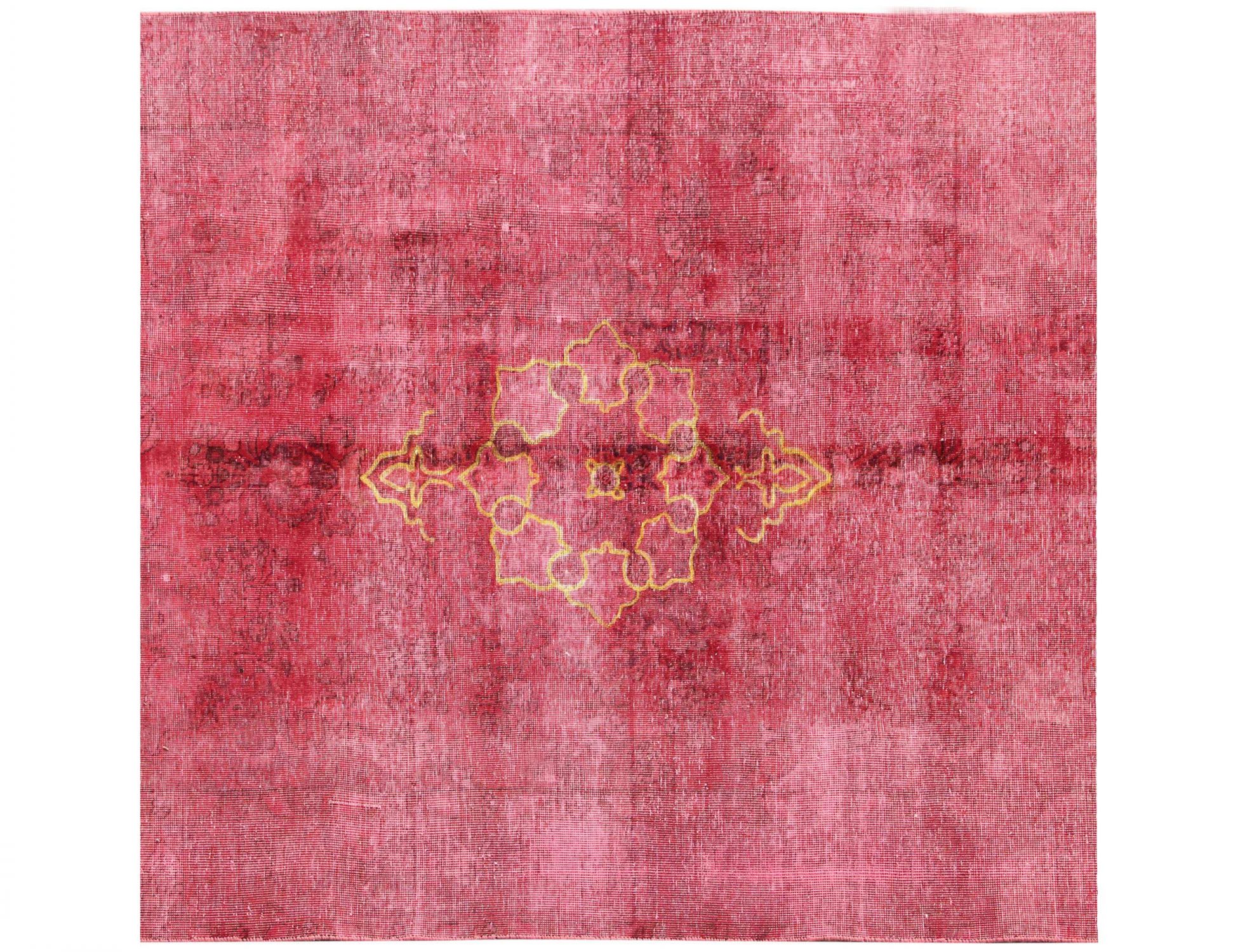 Persisk vintage matta  röda <br/>188 x 188 cm