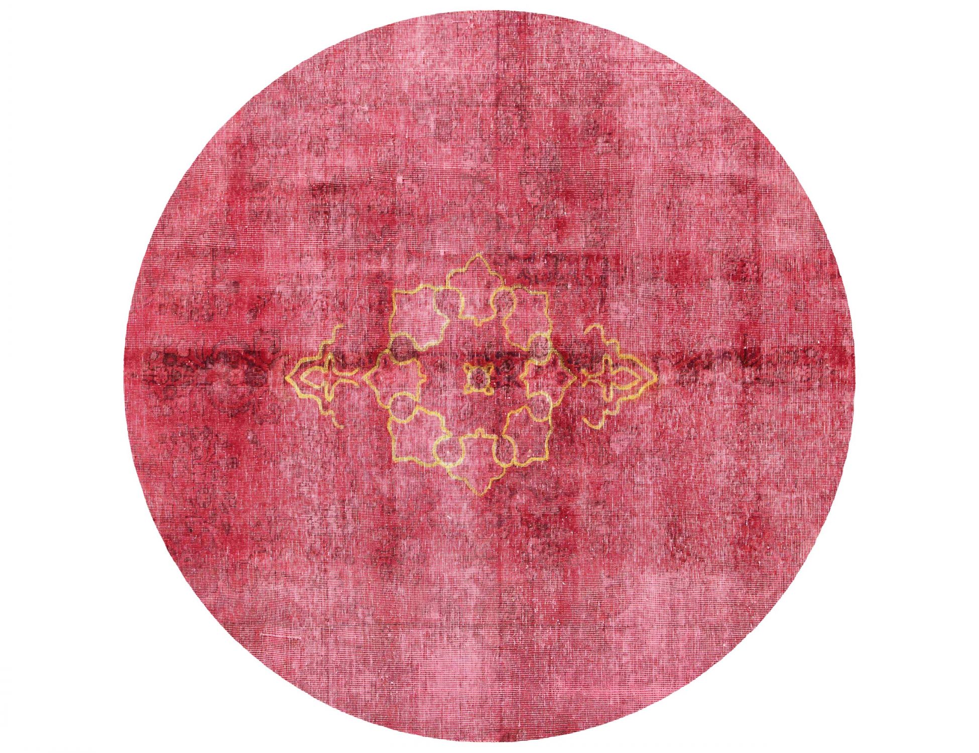 Tappeto vintage persiano  rosso <br/>188 x 188 cm