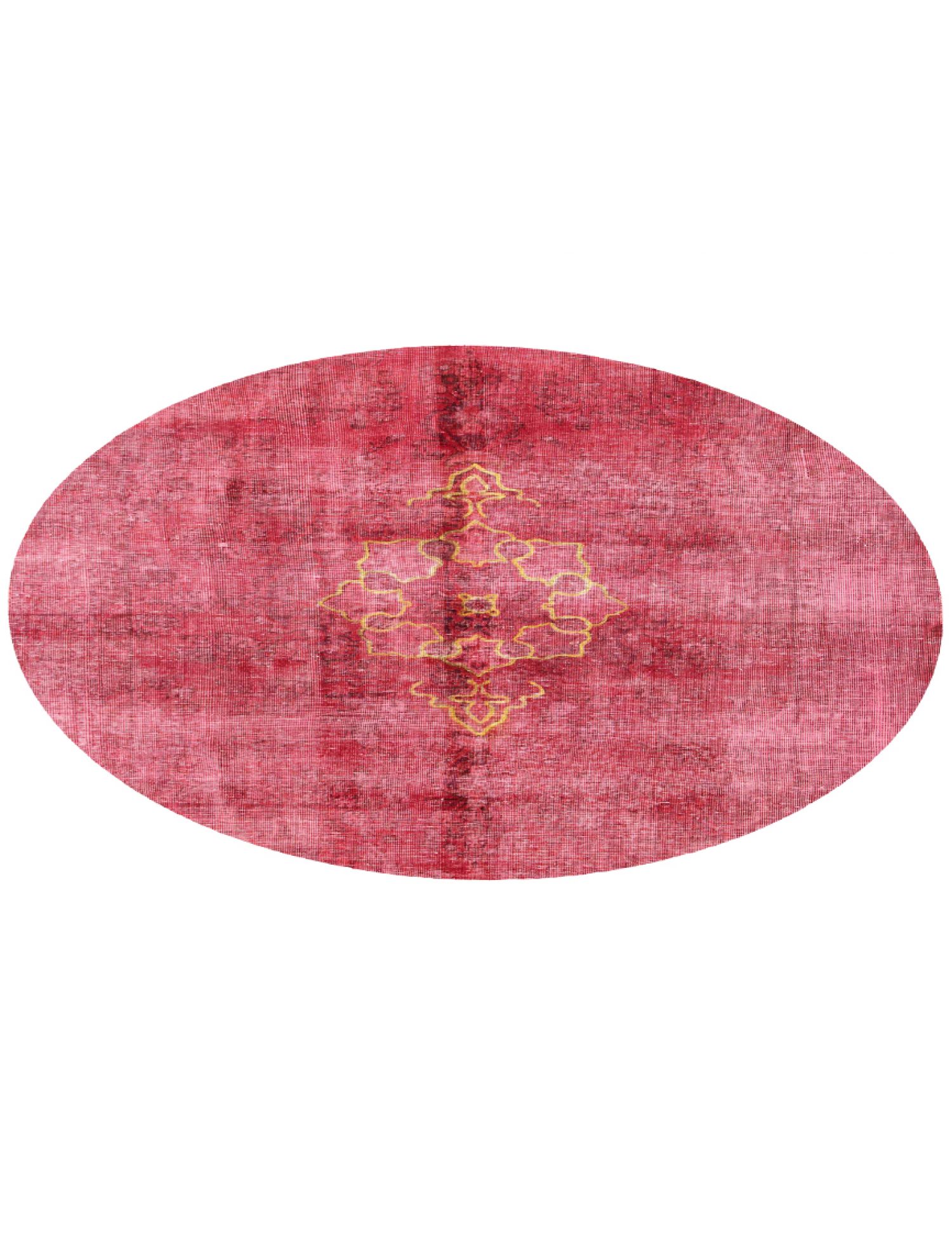 Persischer Vintage Teppich  rot <br/>188 x 188 cm