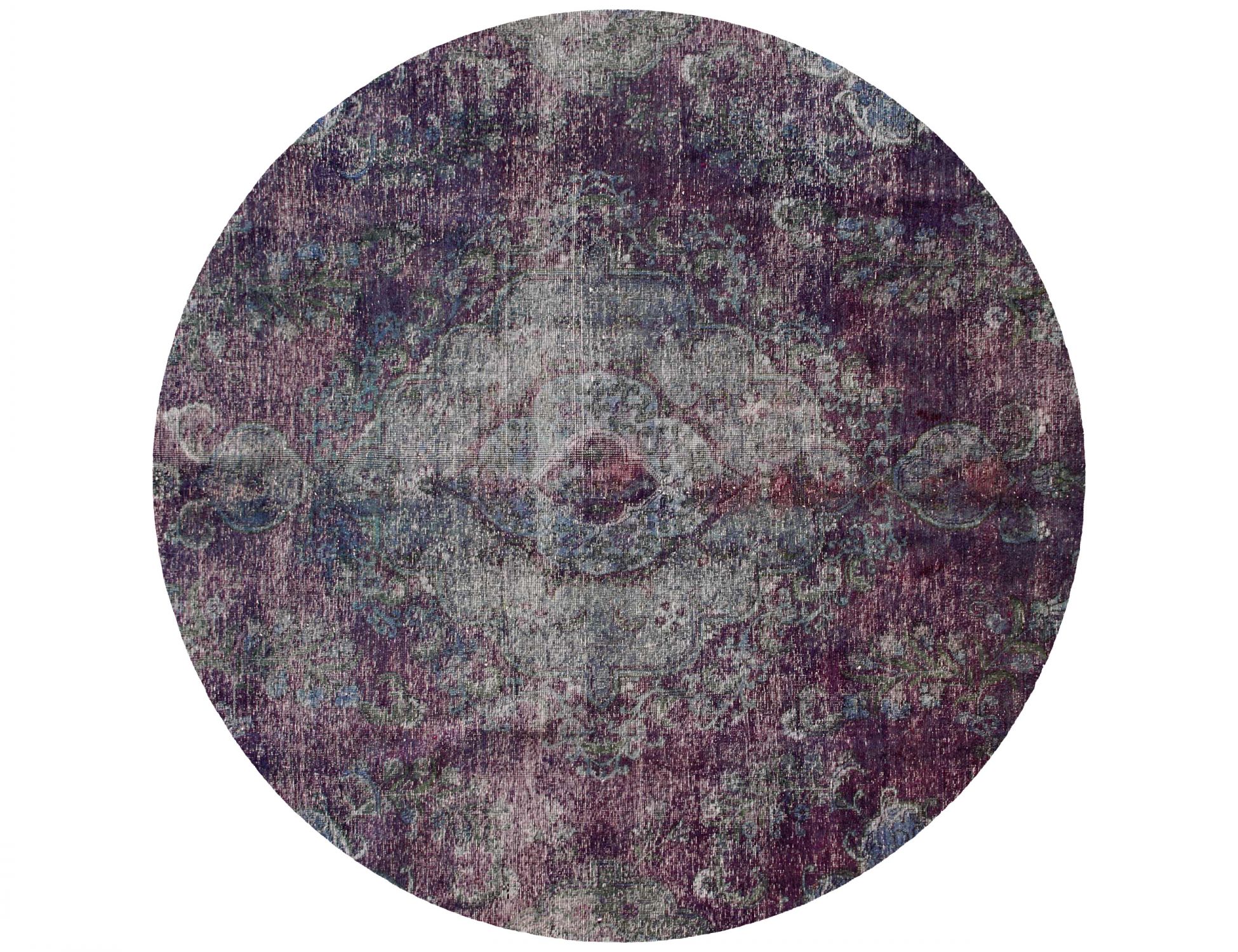 Tappeto vintage persiano  viola <br/>224 x 224 cm