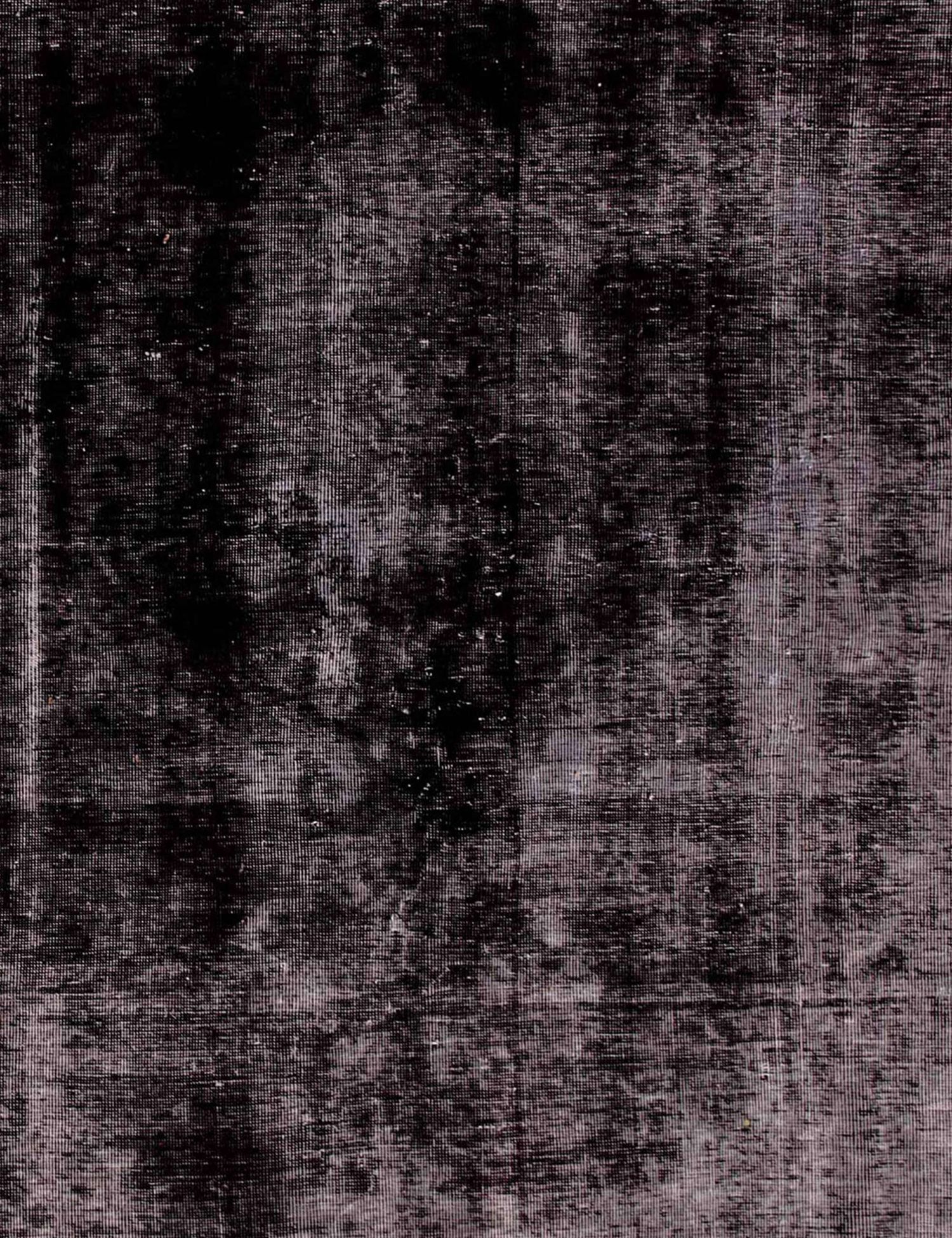 Persischer Vintage Teppich  schwarz <br/>180 x 180 cm