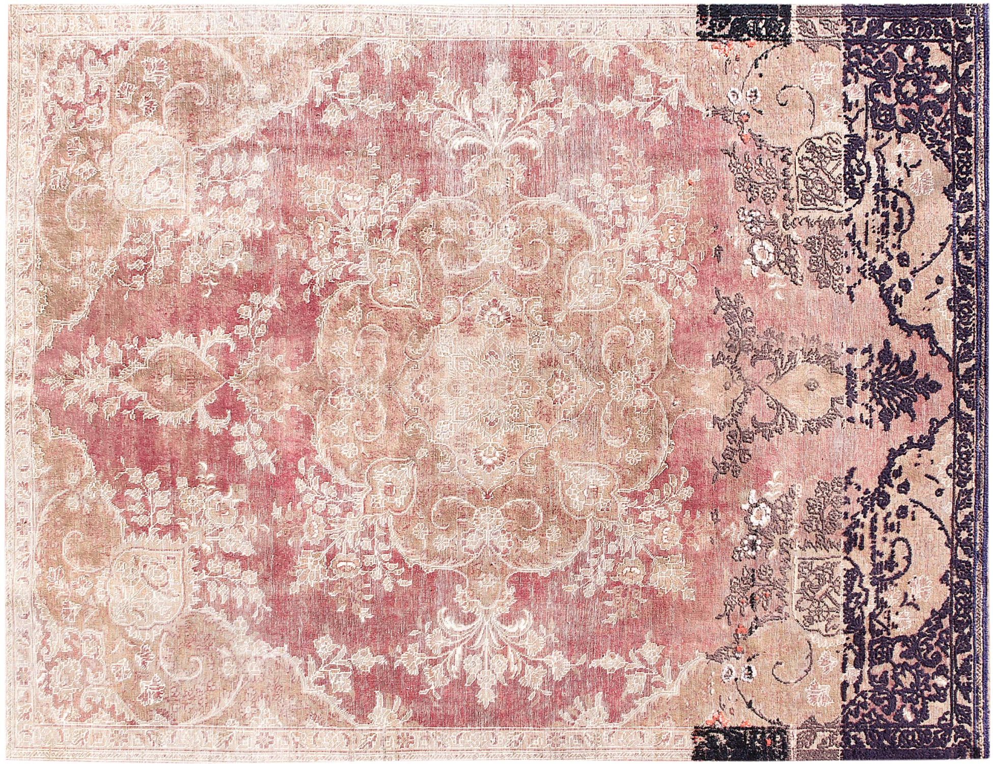 Persischer Vintage Teppich  beige <br/>317 x 218 cm