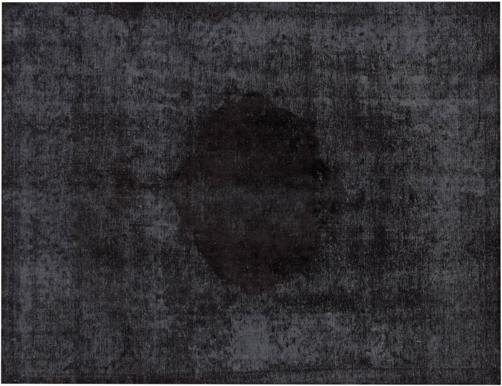 Persischer Vintage Teppich  schwarz <br/>305 x 222 cm