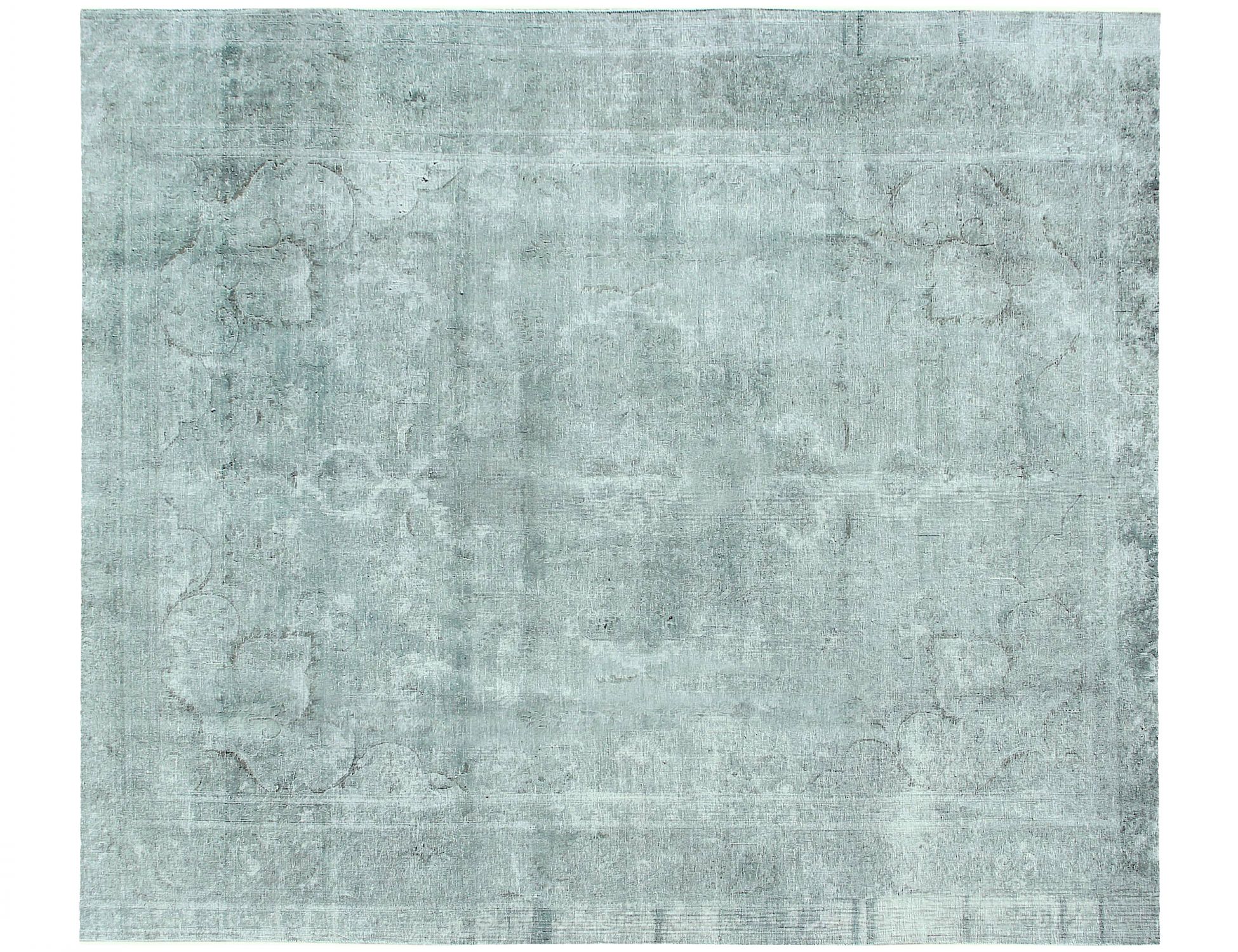 Persischer Vintage Teppich  grün <br/>330 x 290 cm