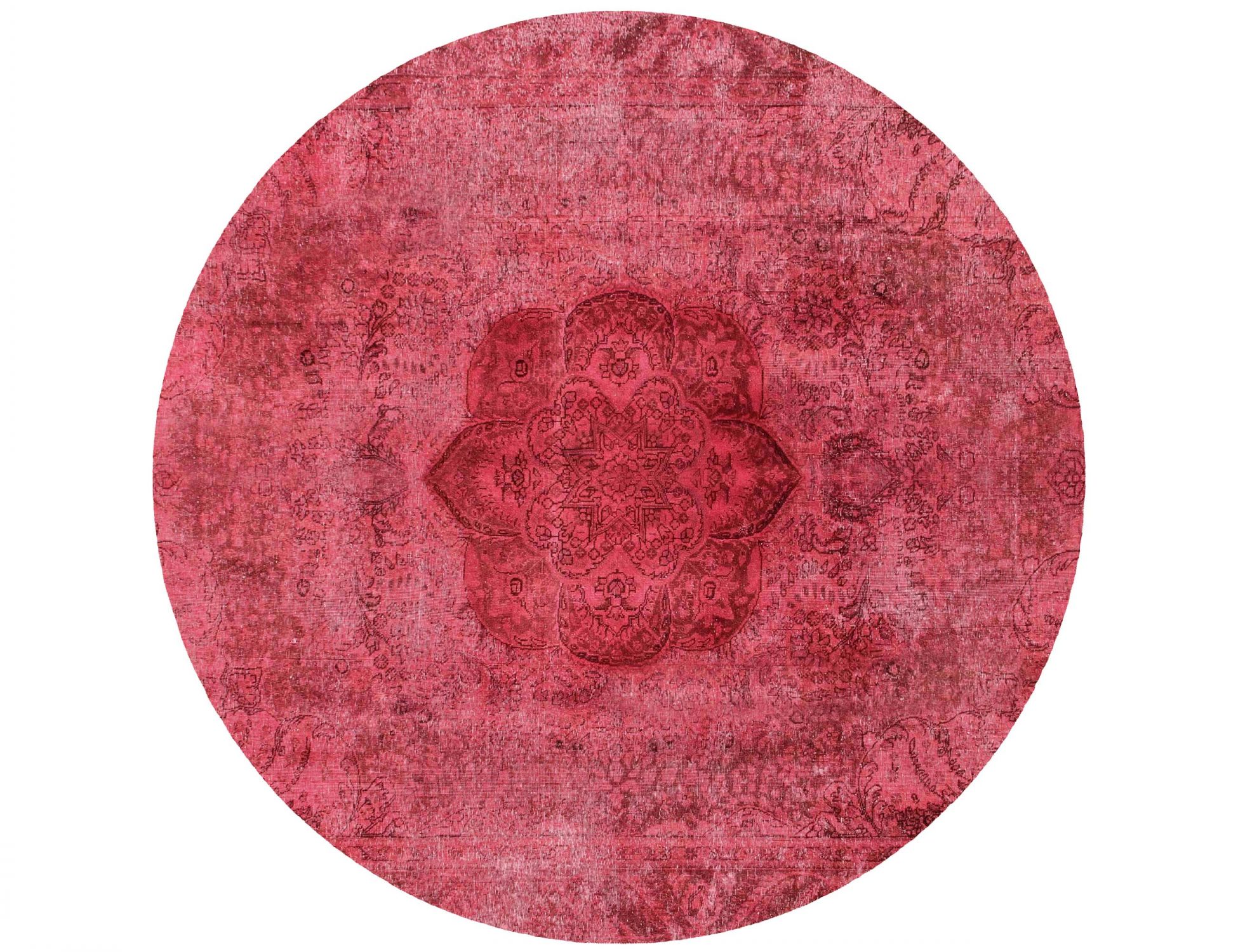 Tappeto vintage persiano  rosso <br/>266 x 266 cm