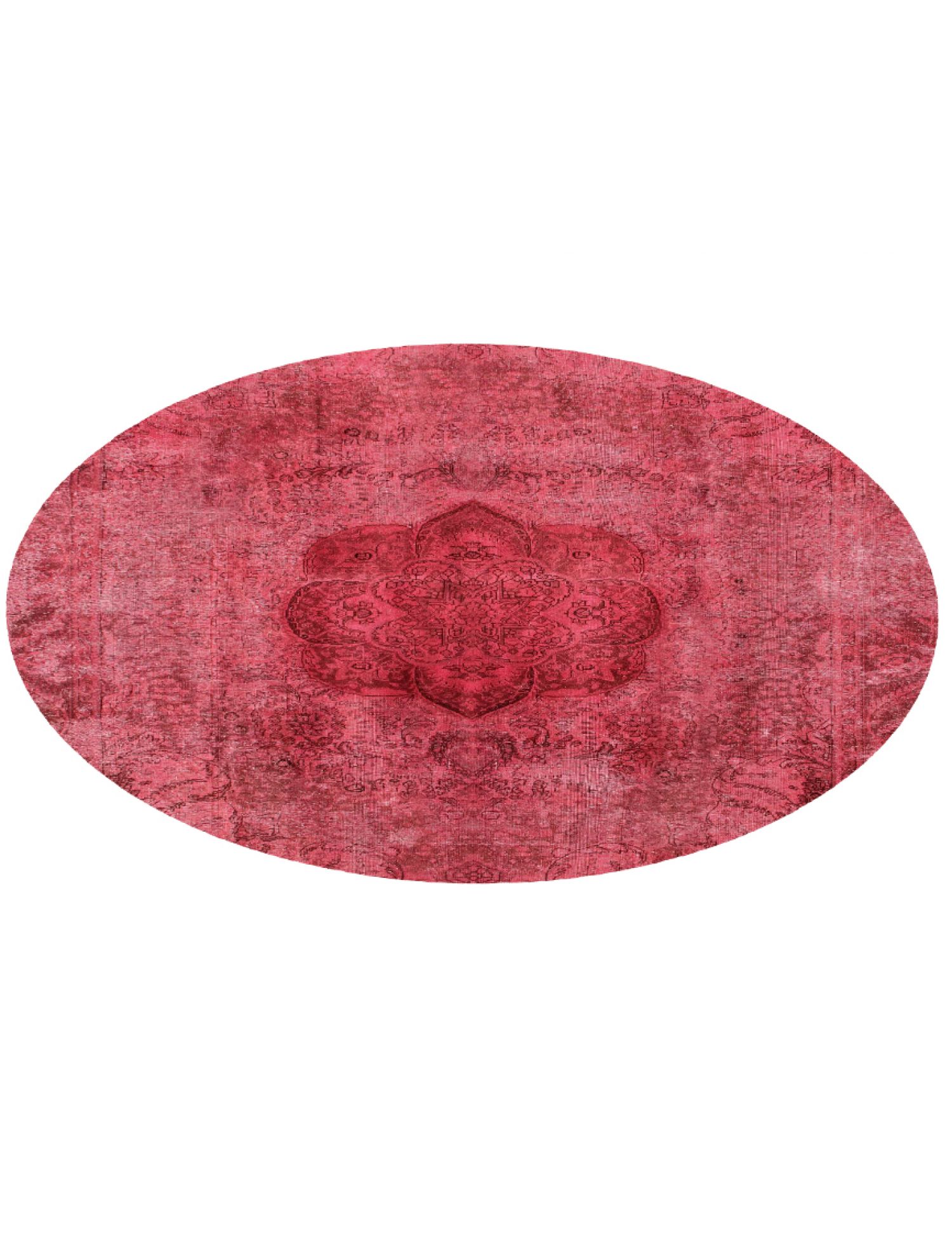 Persischer Vintage Teppich  rot <br/>266 x 266 cm