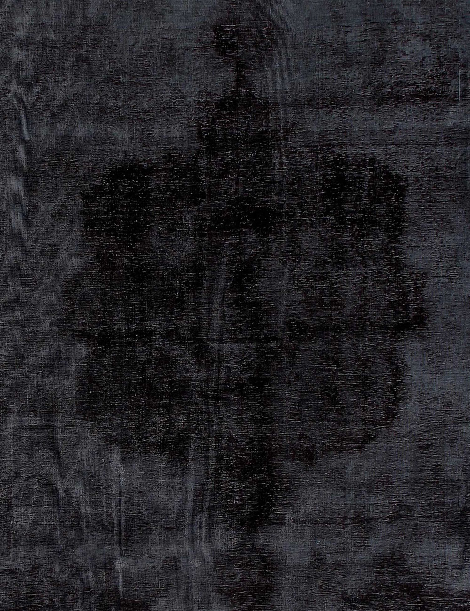 Persischer Vintage Teppich  schwarz <br/>280 x 280 cm