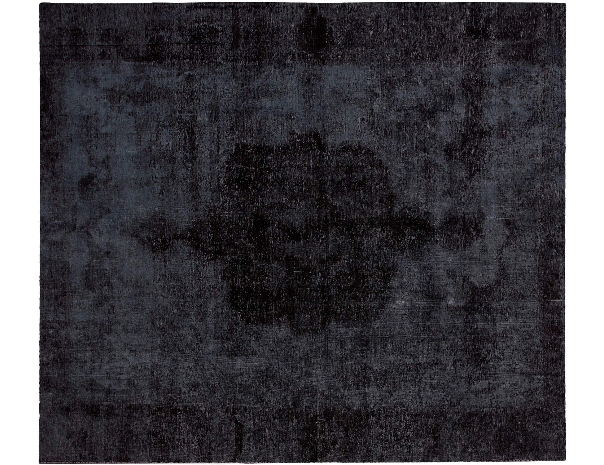 Persischer Vintage Teppich  schwarz <br/>330 x 280 cm