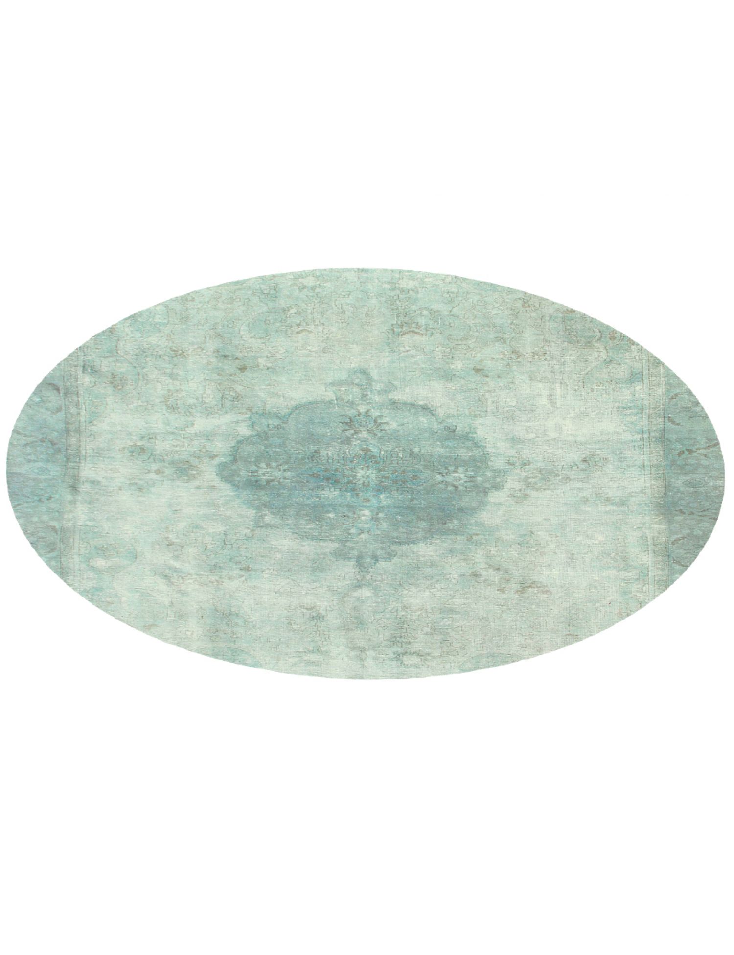 Persischer Vintage Teppich  grün <br/>272 x 272 cm