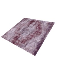Lila Persien Persischer Vintage Teppich 280 x 280 cm - view 2