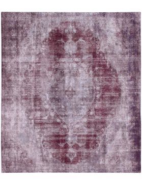 Tapis Persan vintage 330 x 280 violet