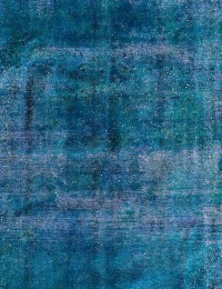 Blau Persien Vintage Teppich  340 x 236 cm