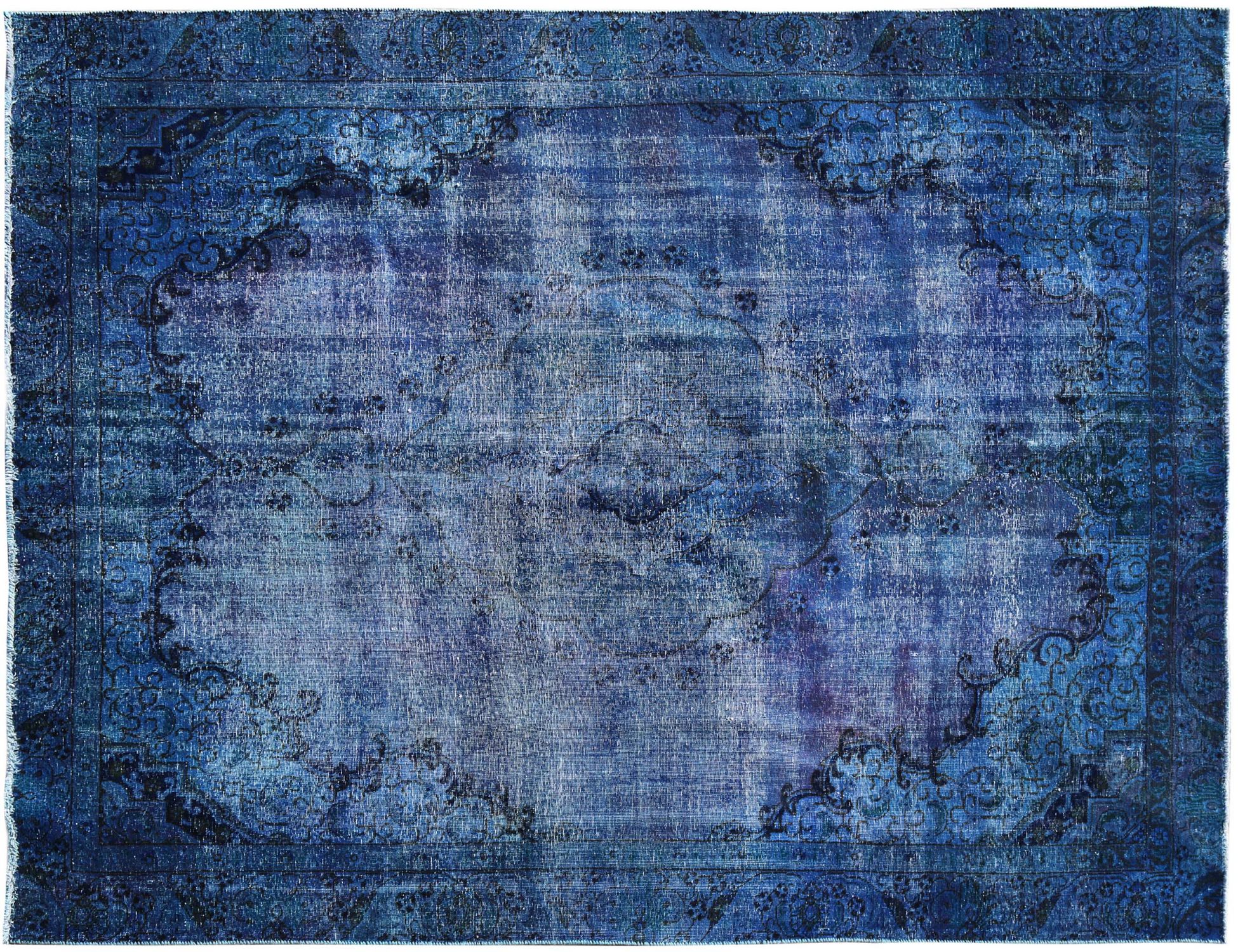 Vintage Teppich  blau <br/>350 x 265 cm