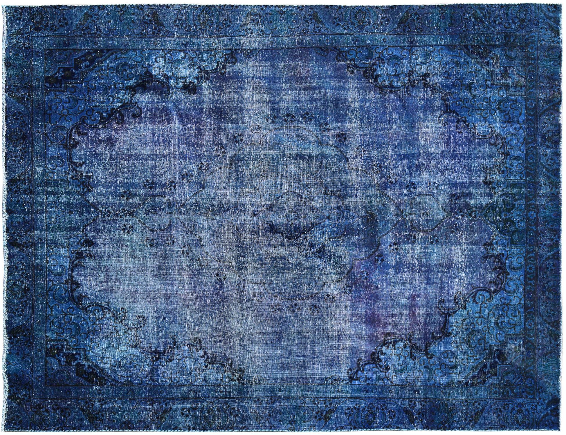 Vintage Matta  blå <br/>350 x 265 cm