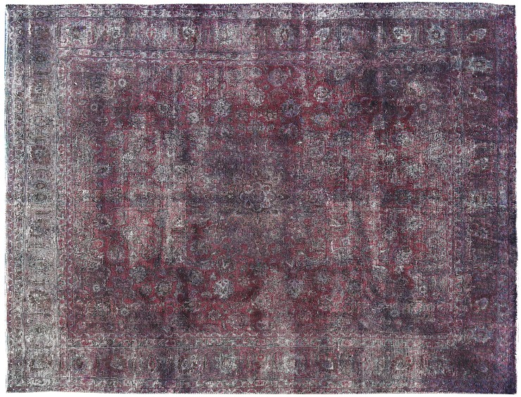 Violet Persan Tapis Vintage 334 x 290 cm