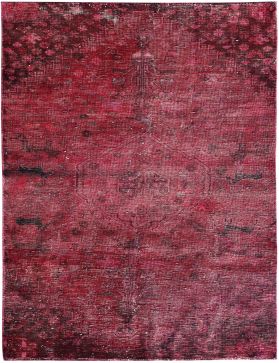 Alfombra vintage 247 X 143 rojo