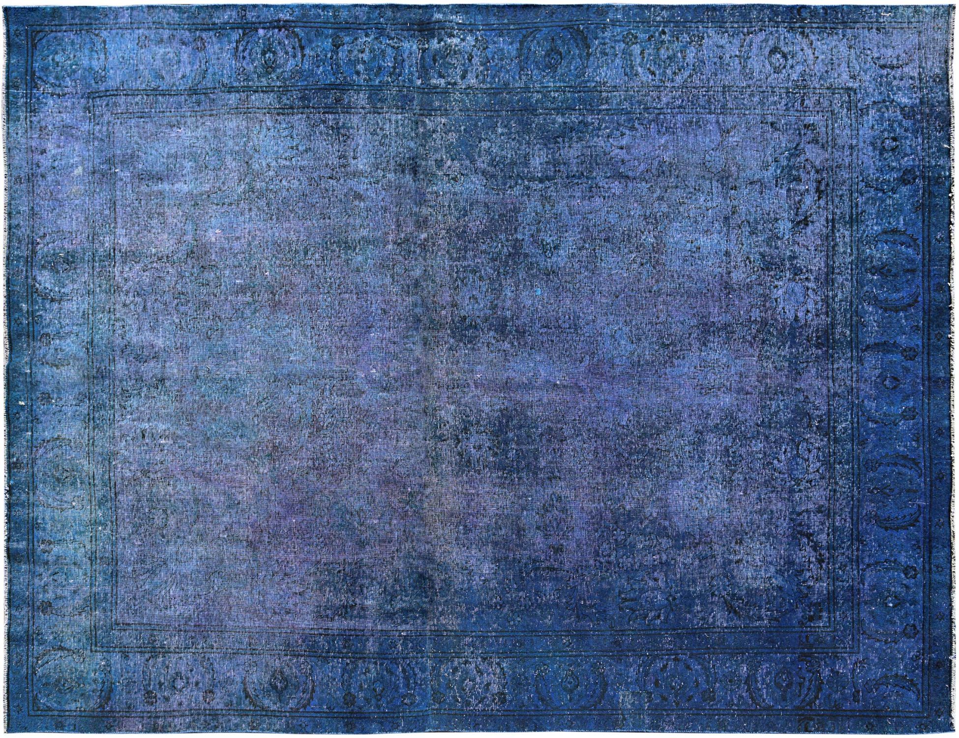 Tappeto Vintage  blu <br/>400 x 282 cm