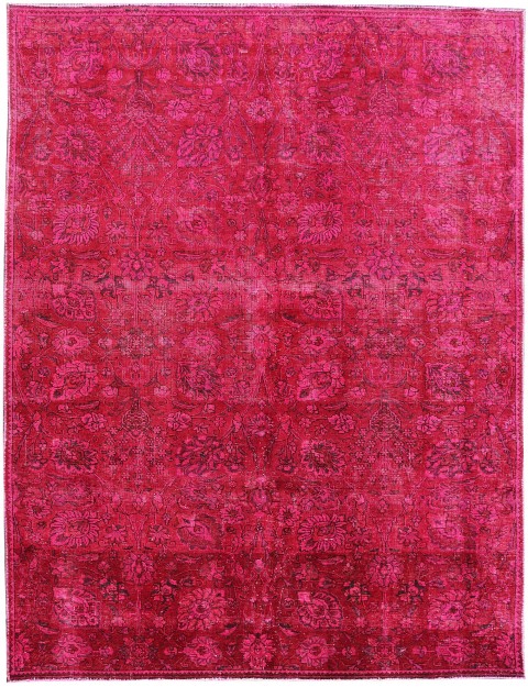 Rot Persien Vintage Teppich 310 x 208 cm