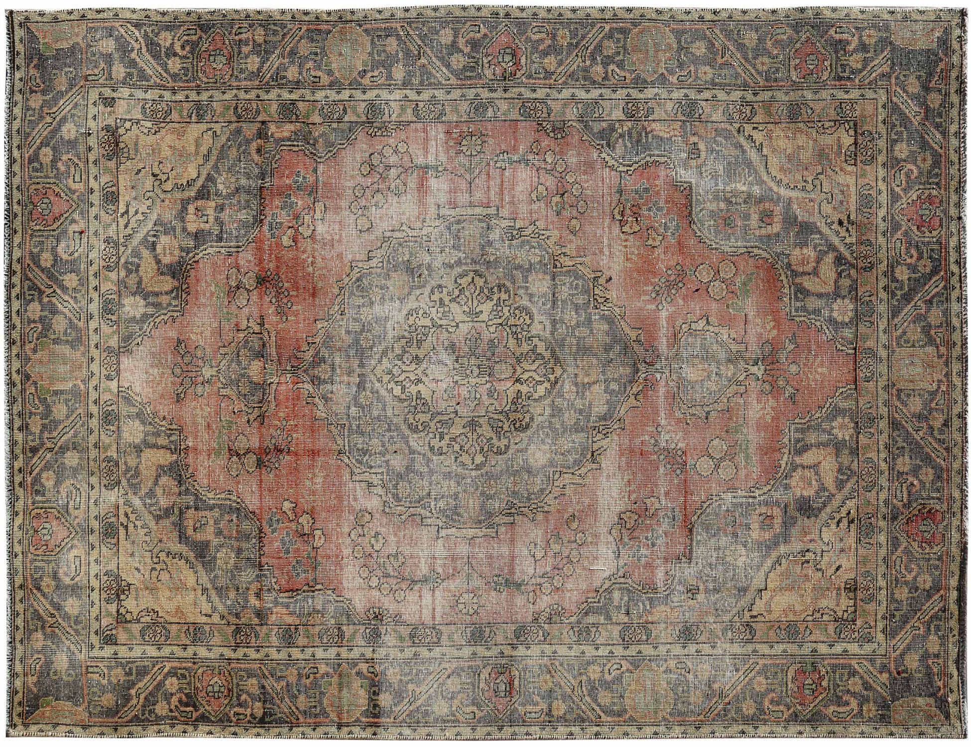 Retro Teppich  beige <br/>282 x 185 cm