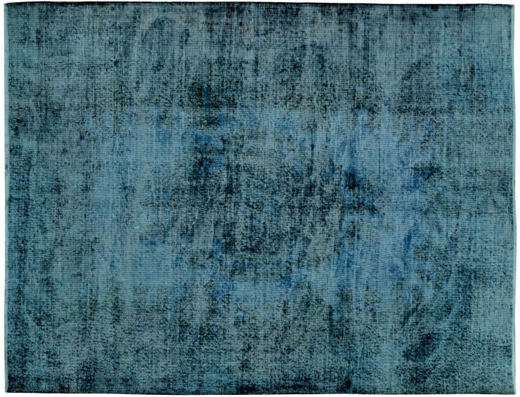 Blå Tyrkiet Vintage Tæppe 268 x 178 cm