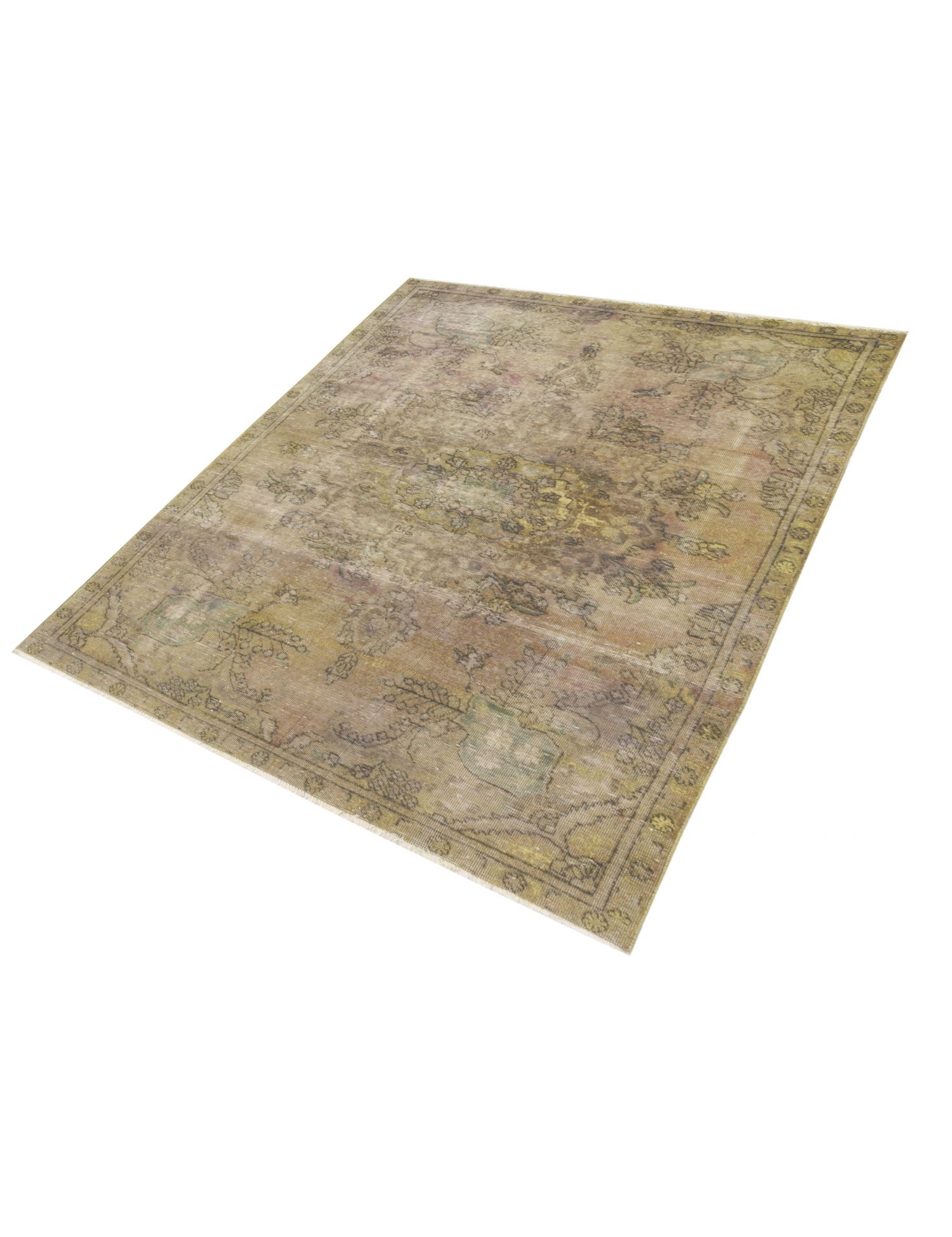 Vintage Teppich  gelb <br/>245 x 153 cm