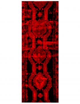 Vintage  Carpet 242 X 89 punainen