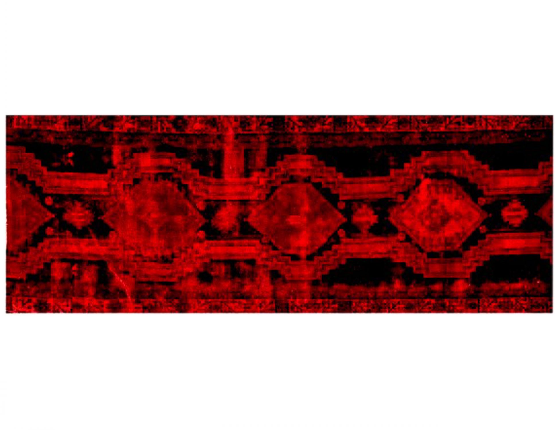 Vintage Carpet  red  <br/>242 x 89 cm